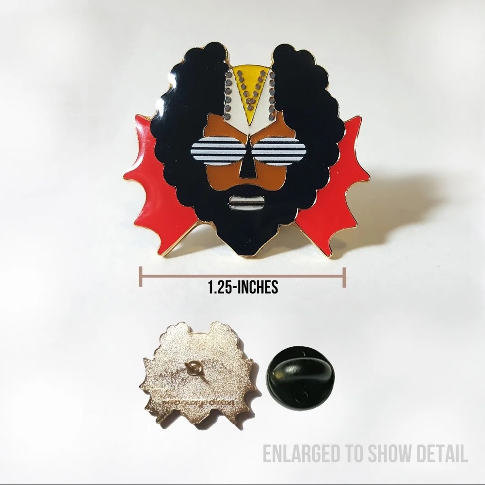 George Clinton Lapel Pin
